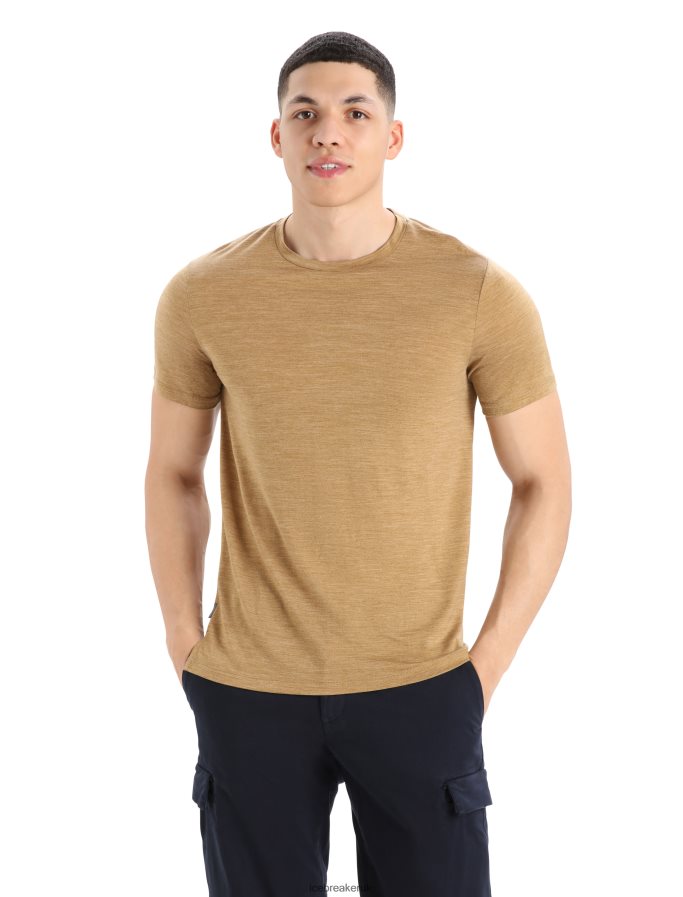 icebreaker_men_merino_sphere_ii_short_sleeve_t_shirt_z04nxr385_clothing_clove_heather.jpg Icebreaker Men Merino Sphere II Short Sleeve T-Shirt Z04NXR385 Clothing Clove Heather - Image 1