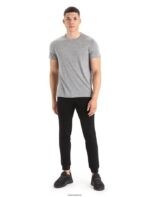 Icebreaker Men Merino Sphere II Short Sleeve T-Shirt Z04NXR4 Clothing Metro Heather - Image 3