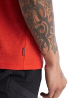 Icebreaker Men Merino Tech Lite II Short Sleeve T-Shirt Canopy Camper Z04NXR488 Clothing Lava - Image 5