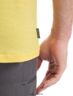 Icebreaker Men Merino Tech Lite II Short Sleeve T-Shirt Natural Z04NXR93 Clothing Summer - Image 5