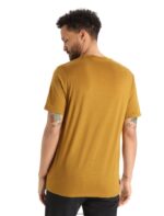 Icebreaker Men Merino Tech Lite II Short Sleeve T-Shirt Skiing Yeti Z04NXR363 Clothing Clove - Image 2