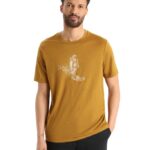 Icebreaker Men Merino Tech Lite II Short Sleeve T-Shirt Skiing Yeti Z04NXR363 Clothing Clove