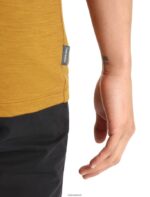 Icebreaker Men Merino Tech Lite II Short Sleeve T-Shirt Skiing Yeti Z04NXR363 Clothing Clove - Image 6