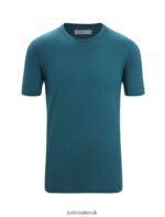 Icebreaker Men Merino Tech Lite II Short Sleeve Tee Z04NXR29 Clothing Green Glory - Image 6