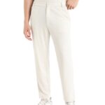 Icebreaker Men MerinoFine Interlock Pants Z04NXR423 Clothing Ecru Heather