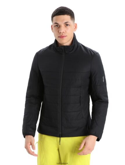 Icebreaker Men MerinoLoft Jacket Z04NXR243 Clothing Black