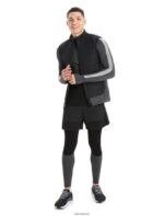 Icebreaker Men MerinoLoft Vest Z04NXR239 Clothing Black/Jet Heather - Image 3