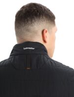 Icebreaker Men MerinoLoft Vest Z04NXR239 Clothing Black/Jet Heather - Image 6