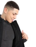 Icebreaker Men MerinoLoft Vest Z04NXR239 Clothing Black/Jet Heather - Image 9