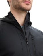 Icebreaker Men Shell+ Merino Cotton Windbreaker Z04NXR237 Clothing Black - Image 6