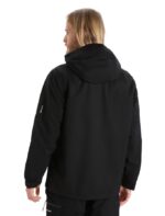 Icebreaker Men Shell+ Merino Hooded Jacket Z04NXR393 Clothing Black - Image 2