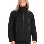 Icebreaker Men Shell+ Merino Hooded Jacket Z04NXR393 Clothing Black