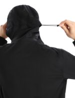 Icebreaker Men Shell+ Merino Hooded Jacket Z04NXR393 Clothing Black - Image 5