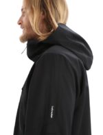 Icebreaker Men Shell+ Merino Hooded Jacket Z04NXR393 Clothing Black - Image 6
