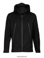 Icebreaker Men Shell+ Merino Hooded Jacket Z04NXR393 Clothing Black - Image 10