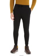 Icebreaker Men ZoneKnit Merino Jogger Z04NXR251 Clothing Black