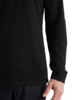 Icebreaker Men ZoneKnit Merino Long Sleeve Half Zip Z04NXR231 Clothing Black - Image 6