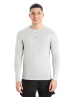Icebreaker Men ZoneKnit Merino Long Sleeve T-Shirt Z04NXR438 Clothing Ether