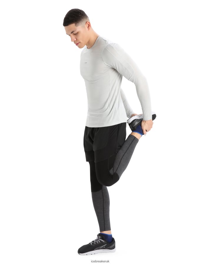 Icebreaker Men ZoneKnit Merino Long Sleeve T-Shirt Z04NXR438 Clothing Ether - Image 4