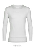 Icebreaker Men ZoneKnit Merino Long Sleeve T-Shirt Z04NXR438 Clothing Ether - Image 7