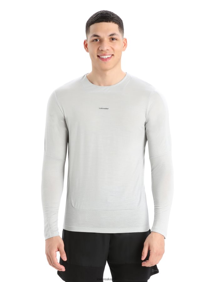 icebreaker_men_zoneknit_merino_long_sleeve_t_shirt_z04nxr438_clothing_ether.jpg Icebreaker Men ZoneKnit Merino Long Sleeve T-Shirt Z04NXR438 Clothing Ether - Image 1