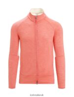 Icebreaker Men ZoneKnit Merino Long Sleeve Zip Top Z04NXR230 Clothing Vibrant Earth Heather/Chalk - Image 8
