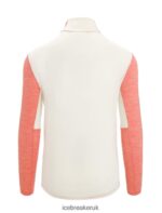 Icebreaker Men ZoneKnit Merino Long Sleeve Zip Top Z04NXR230 Clothing Vibrant Earth Heather/Chalk - Image 9