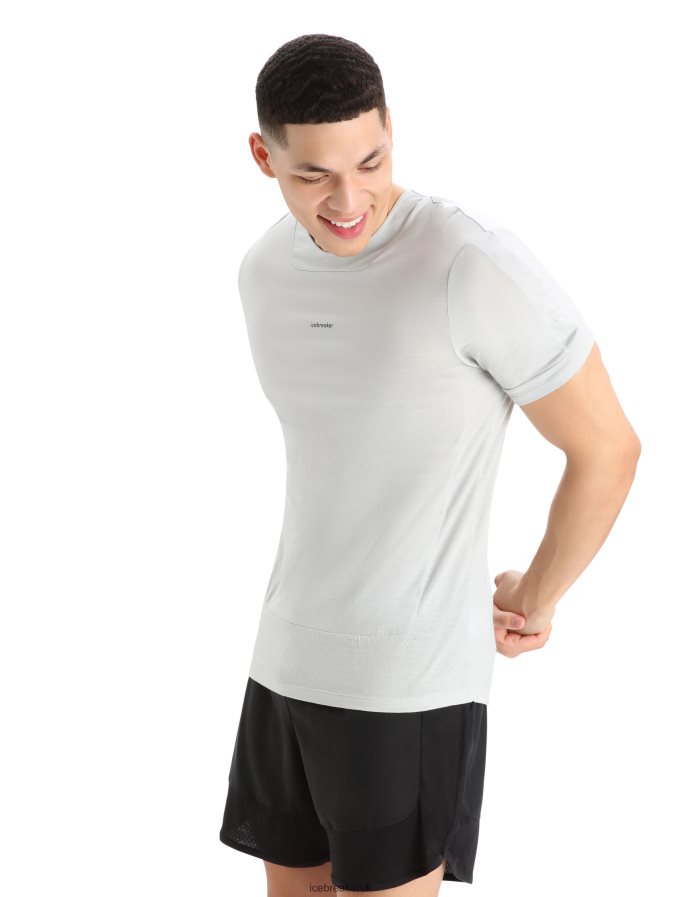 Icebreaker Men ZoneKnit Merino Short Sleeve T-Shirt Z04NXR400 Clothing Ether - Image 1