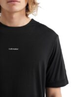 Icebreaker Men ZoneKnit Merino Short Sleeve T-Shirt Z04NXR498 Clothing Black - Image 6