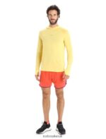 Icebreaker Men ZoneKnit Merino Shorts Z04NXR250 Clothing Vibrant Earth Heather/Go Berry - Image 3