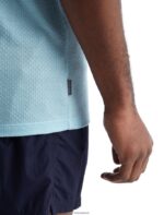 Icebreaker Men ZoneKnit Merino Tank Z04NXR490 Clothing Azul/Haze - Image 7