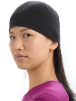 Icebreaker Unisex Cool-Lite Merino Flexi Beanie Z04NXR317 Accessories Black - Image 2
