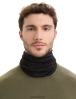 Icebreaker Unisex Cool-Lite Merino Flexi Chute Z04NXR324 Accessories Black - Image 2
