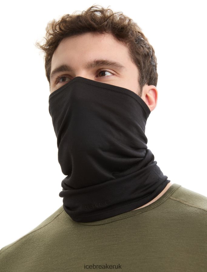 Icebreaker Unisex Cool-Lite Merino Flexi Chute Z04NXR324 Accessories Black - Image 4