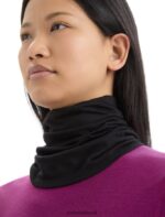 Icebreaker Unisex Cool-Lite Merino Flexi Chute Z04NXR324 Accessories Black - Image 6