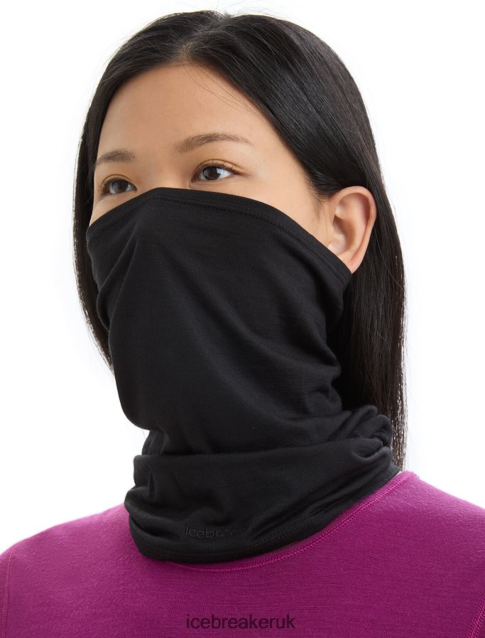 Icebreaker Unisex Cool-Lite Merino Flexi Chute Z04NXR324 Accessories Black - Image 7