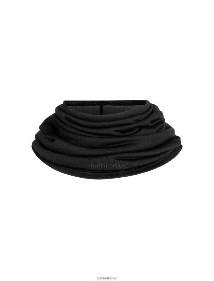 Icebreaker Unisex Cool-Lite Merino Flexi Chute Z04NXR324 Accessories Black - Image 1