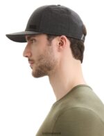Icebreaker Unisex Cool-Lite Merino Patch Hat Z04NXR315 Accessories Jet Heather - Image 3