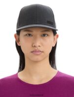 Icebreaker Unisex Cool-Lite Merino Patch Hat Z04NXR315 Accessories Jet Heather - Image 5