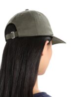 Icebreaker Unisex Merino 6 Panel Hat Z04NXR322 Accessories Loden/Black - Image 2