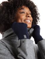 Icebreaker Unisex Merino Rixdorf Gloves Z04NXR468 Accessories Midnight Navy