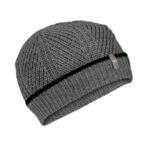 Icebreaker Unisex Merino Waypoint Beanie Z04NXR329 Accessories Gritstone Heather/Black