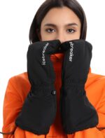 Icebreaker Unisex MerinoLoft Mittens Z04NXR307 Clothing Black/Enamel - Image 3