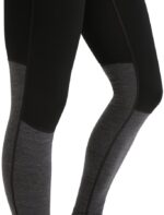 Icebreaker Women 200 ZoneKnit Merino Thermal Leggings Z04NXR582 Clothing Black/Jet Heather - Image 6