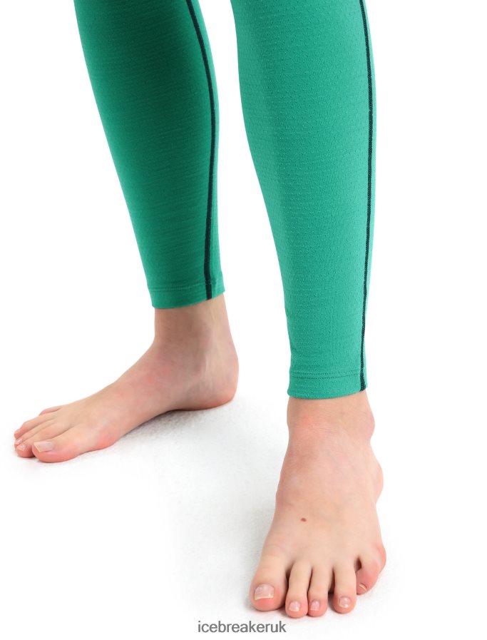 Icebreaker Women 200 ZoneKnit Merino Thermal Leggings Z04NXR583 Clothing Green Glory/Fresh - Image 6