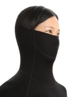 Icebreaker Women 300 MerinoFine Long Sleeve Roll Neck Thermal Top Z04NXR586 Clothing Black - Image 4