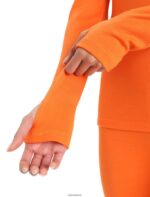 Icebreaker Women 300 MerinoFine Long Sleeve Roll Neck Thermal Top Z04NXR880 Clothing Flash - Image 6