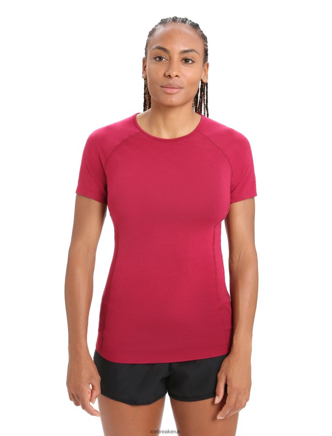 icebreaker_women_bodyfitzone_merino_150_zone_short_sleeve_crewe_thermal_top_z04nxr891_clothing_cherry.jpg Icebreaker Women BodyfitZone Merino 150 Zone Short Sleeve Crewe Thermal Top Z04NXR891 Clothing Cherry - Image 1