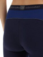 Icebreaker Women BodyfitZone Merino 260 Zone Thermal Leggings Z04NXR864 Clothing Midnight Navy/Royal Navy - Image 5