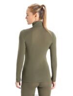 Icebreaker Women Merino 175 Everyday Long Sleeve Half Zip Thermal Top Z04NXR837 Clothing Loden - Image 2